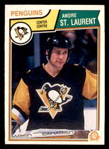 1983 O-Pee-Chee OPC Base Set #286 Andre St. Laurent