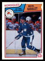 1983 O-Pee-Chee OPC Base Set #292 Michel Goulet