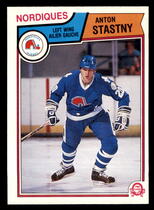 1983 O-Pee-Chee OPC Base Set #302 Anton Stastny