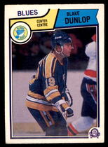 1983 O-Pee-Chee OPC Base Set #314 Blake Dunlop