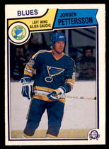 1983 O-Pee-Chee OPC Base Set #318 Jorgen Pettersson