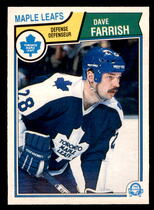 1983 O-Pee-Chee OPC Base Set #329 Dave Farrish