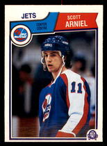 1983 O-Pee-Chee OPC Base Set #379 Scott Arniel