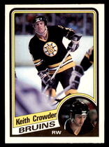 1984 O-Pee-Chee OPC Base Set #2 Keith Crowder