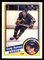 1984 O-Pee-Chee OPC Base Set #27 Craig Ramsay