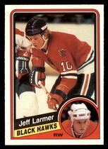 1984 O-Pee-Chee OPC Base Set #36 Jeff Larmer