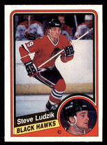 1984 O-Pee-Chee OPC Base Set #38 Steve Ludzik