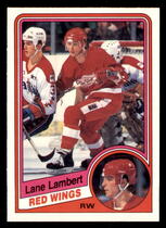 1984 O-Pee-Chee OPC Base Set #57 Lane Lambert