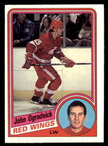 1984 O-Pee-Chee OPC Base Set #62 John Ogrodnick