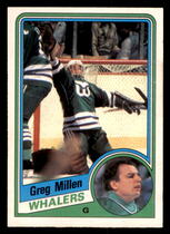 1984 O-Pee-Chee OPC Base Set #75 Greg Millen