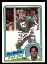 1984 O-Pee-Chee OPC Base Set #76 Ray Neufeld