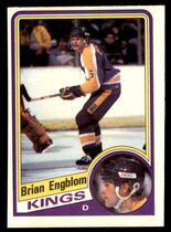 1984 O-Pee-Chee OPC Base Set #83 Brian Engblom