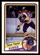 1984 O-Pee-Chee OPC Base Set #92 Dave Taylor