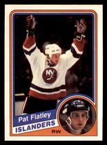 1984 O-Pee-Chee OPC Base Set #124 Pat Flatley