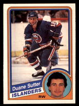 1984 O-Pee-Chee OPC Base Set #137 Duane Sutter