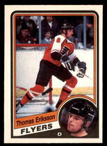 1984 O-Pee-Chee OPC Base Set #158 Thomas Eriksson