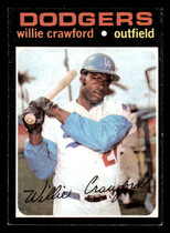 1971 Topps Base Set #519 Willie Crawford