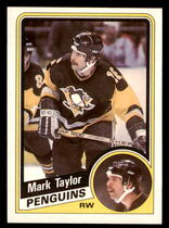 1984 O-Pee-Chee OPC Base Set #180 Mark Taylor