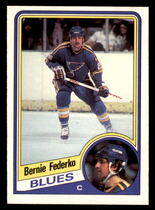 1984 O-Pee-Chee OPC Base Set #184 Bernie Federko