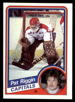 1984 O-Pee-Chee OPC Base Set #205 Pat Riggin