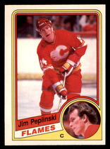 1984 O-Pee-Chee OPC Base Set #233 Jim Peplinski