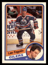 1984 O-Pee-Chee OPC Base Set #240 Lee Fogolin