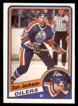 1984 O-Pee-Chee OPC Base Set #247 Don Jackson