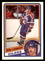 1984 O-Pee-Chee OPC Base Set #250 Willy Lindstrom