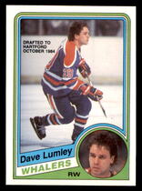 1984 O-Pee-Chee OPC Base Set #252 Dave Lumley