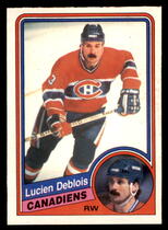 1984 O-Pee-Chee OPC Base Set #260 Lucien DeBlois