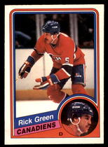 1984 O-Pee-Chee OPC Base Set #262 Rick Green