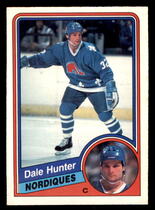 1984 O-Pee-Chee OPC Base Set #281 Dale Hunter