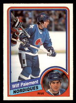 1984 O-Pee-Chee OPC Base Set #285 Wilf Paiement