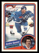 1984 O-Pee-Chee OPC Base Set #288 Andre Savard