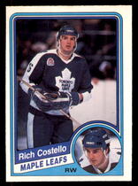 1984 O-Pee-Chee OPC Base Set #298 Rich Costello