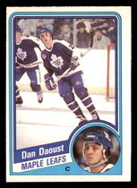 1984 O-Pee-Chee OPC Base Set #299 Dan Daoust