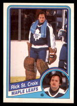 1984 O-Pee-Chee OPC Base Set #310 Rick St.Croix