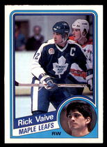 1984 O-Pee-Chee OPC Base Set #313 Rick Vaive