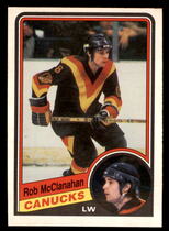 1984 O-Pee-Chee OPC Base Set #325 Rob McClanahan