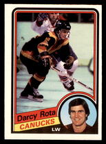 1984 O-Pee-Chee OPC Base Set #328 Darcy Rota