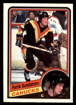 1984 O-Pee-Chee OPC Base Set #331 Patrik Sundstrom