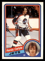 1984 O-Pee-Chee OPC Base Set #337 Randy Carlyle