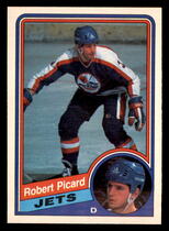 1984 O-Pee-Chee OPC Base Set #345 Robert Picard