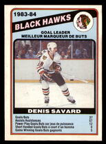 1984 O-Pee-Chee OPC Base Set #355 Denis Savard