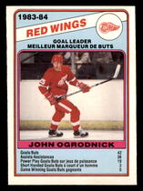 1984 O-Pee-Chee OPC Base Set #356 John Ogrodnick