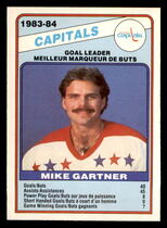 1984 O-Pee-Chee OPC Base Set #370 Mike Gartner