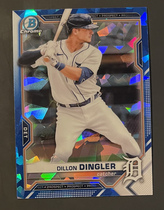 2021 Bowman Chrome Prospects Sapphire Edition #BCP-72 Dillon Dingler