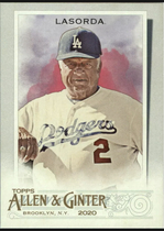 2020 Topps Allen & Ginter #347 Tommy Lasorda