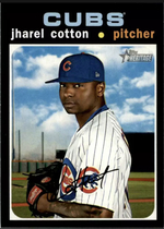 2020 Topps Heritage High Number #522 Jharel Cotton