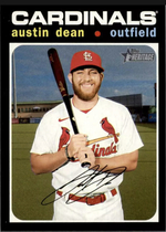 2020 Topps Heritage High Number #579 Austin Dean